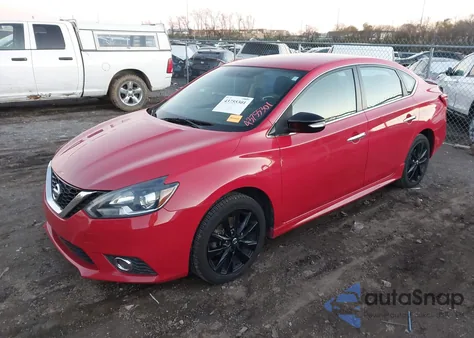 2017 Nissan Sentra Sr из США, поврежденный, VIN 3N1AB7AP4HY307629